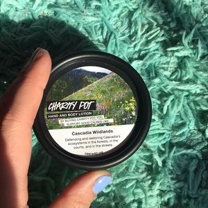 LUSH charity pot moisturizer